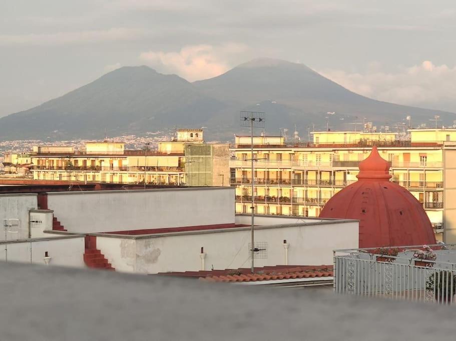 LidaHouse Terrace and Vesuvio view next Museum By HouseinNaples