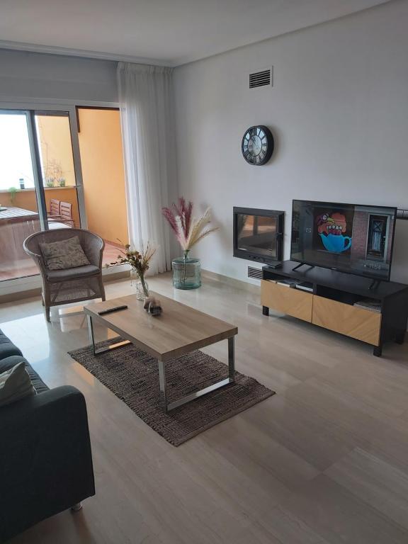 TV a/nebo společenská místnost v ubytování Casa Don Marco
