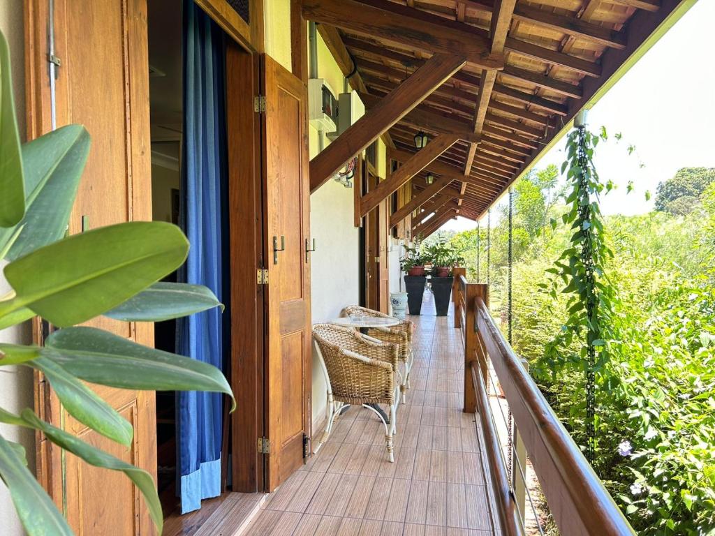 Balkón nebo terasa v ubytování Villa Maria Pousada de Charme