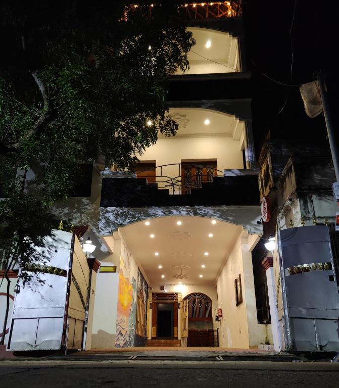 Hoone, kus hostel asub