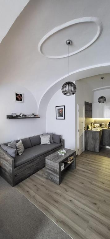 Posezení v ubytování Studio apartmán Kežmarok