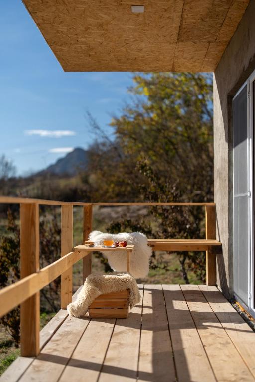 Balkón nebo terasa v ubytování Cypress guesthouse