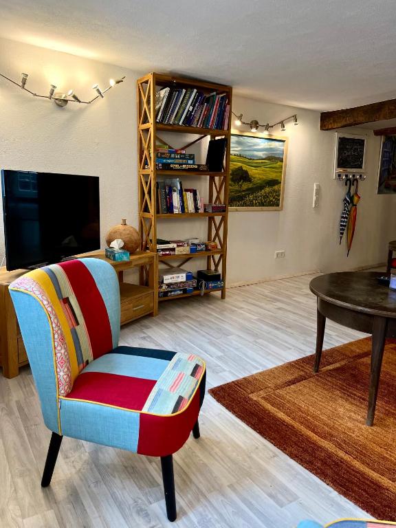 Posezení v ubytování Gästehaus Keins wie meins