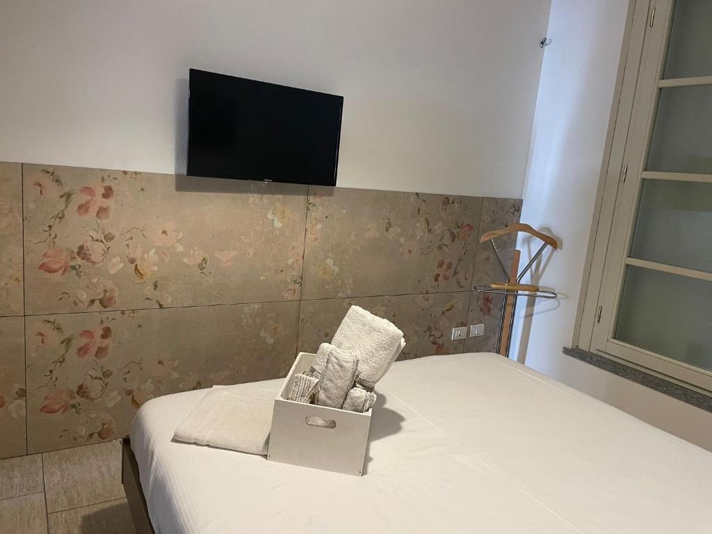 Postel nebo postele na pokoji v ubytování Aury & Ester Casa Vacanze