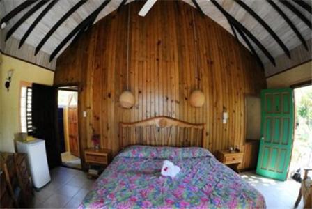 Postel nebo postele na pokoji v ubytování Xtabi Resort