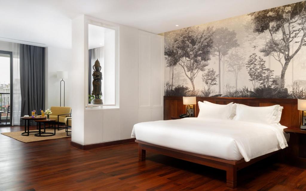 Posezení v ubytování Koulen Central Hotel