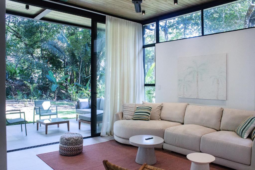 Posezení v ubytování D'Palm Villas