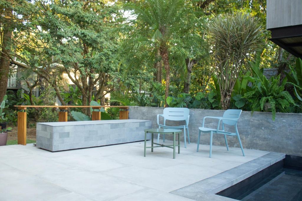Zahrada ubytování D'Palm Villas