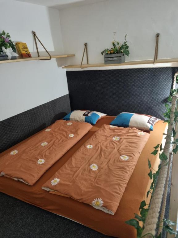 Postel nebo postele na pokoji v ubytování Apartman Ambrak č.3