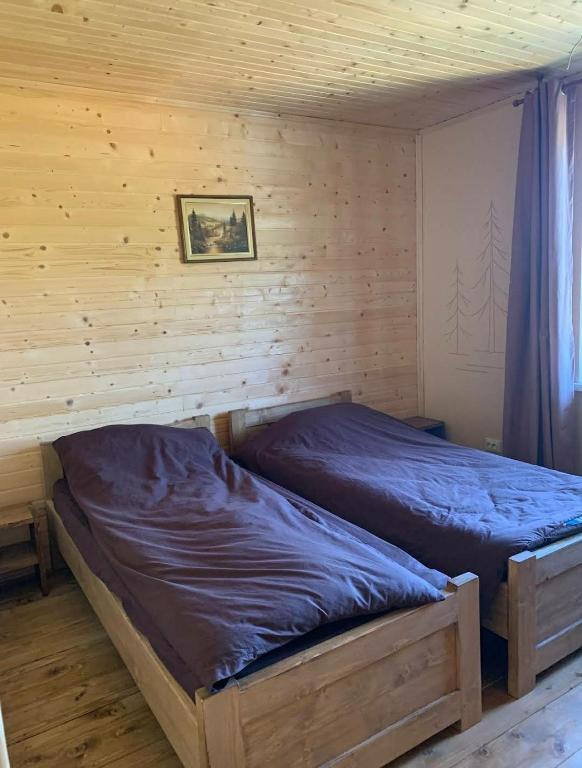 Postel nebo postele na pokoji v ubytování Еко-садиба Сова Бубу
