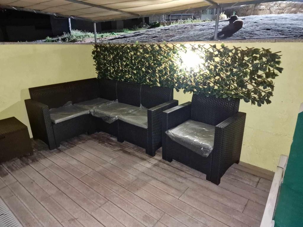 Uma rea de estar em Quinta Do Moinho Turismo de Natureza