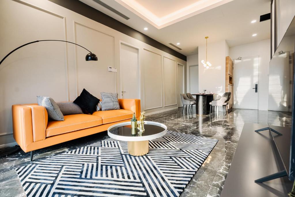 Posezení v ubytování Royce KLCC Kuala Lumpur City Centre by Dormeo Destinations