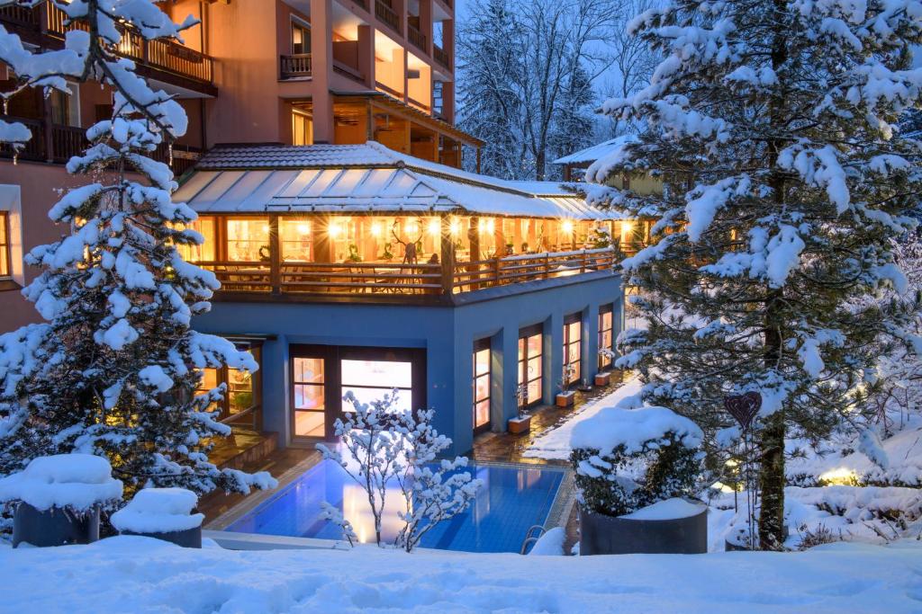 Hotel Montafoner Hof v zimě