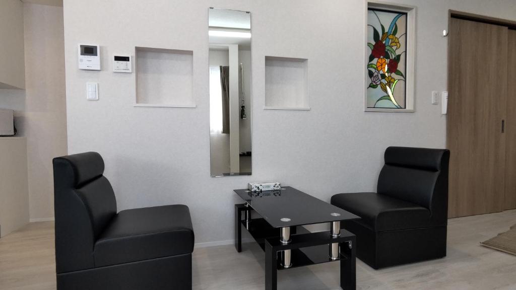 Posezení v ubytování Basic Hotel Chichibu