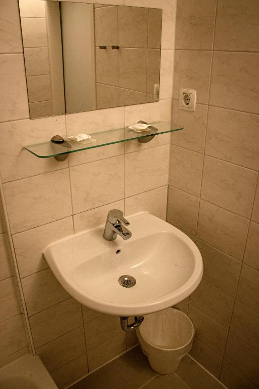 Koupelna v ubytování Metropol Hostel Berlin
