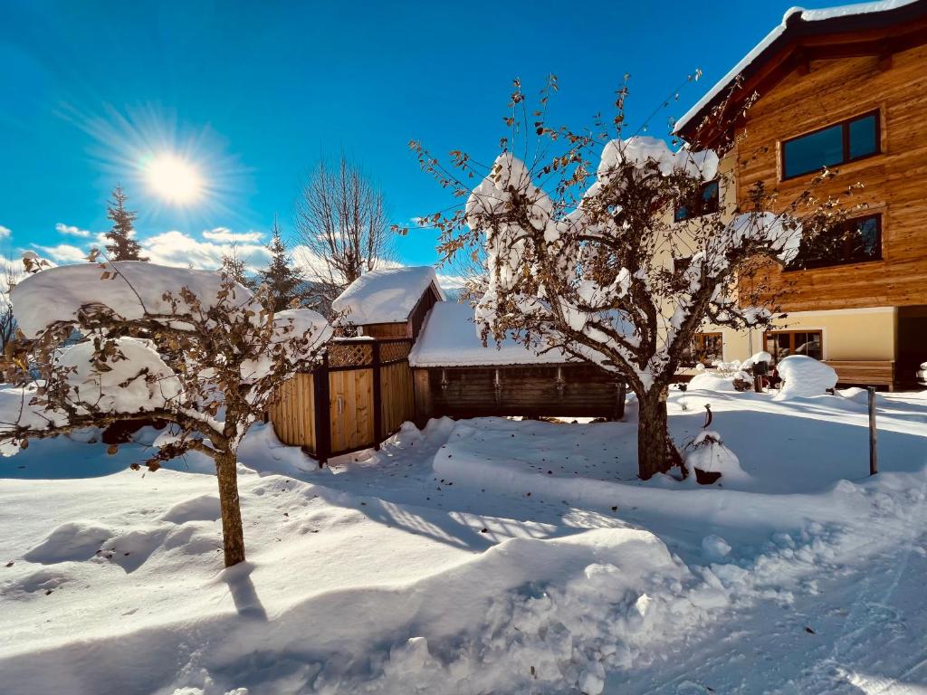 Pension Vorberghof- Bauernhofurlaub v zime