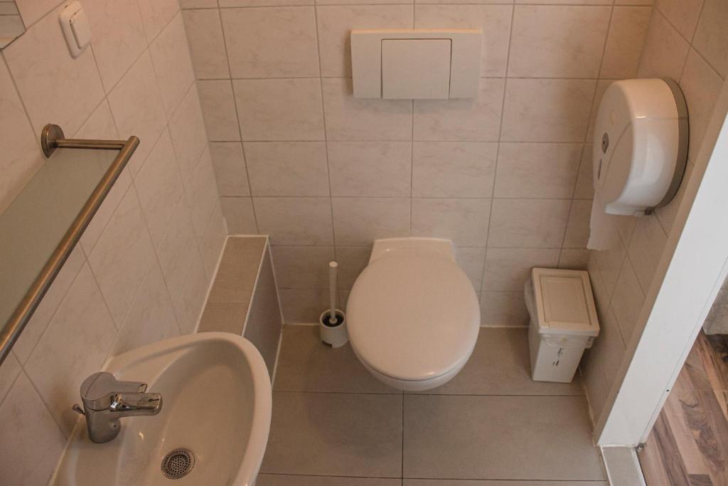 Koupelna v ubytování Metropol Hostel Berlin