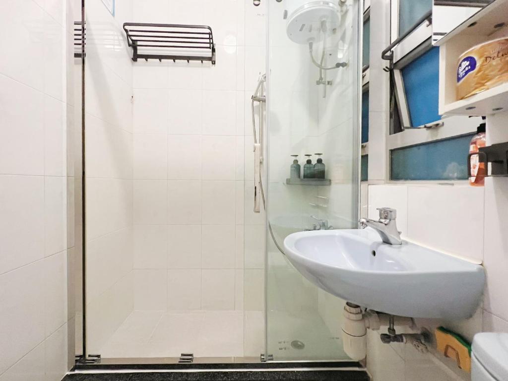 Baðherbergi á Student Accommodation - 188 Wan Chai Road