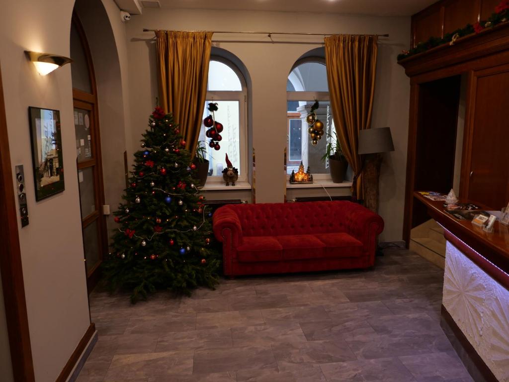 Część wypoczynkowa w obiekcie Hotel Radnice