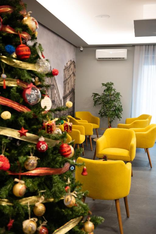 Posezení v ubytování Alma Hotel