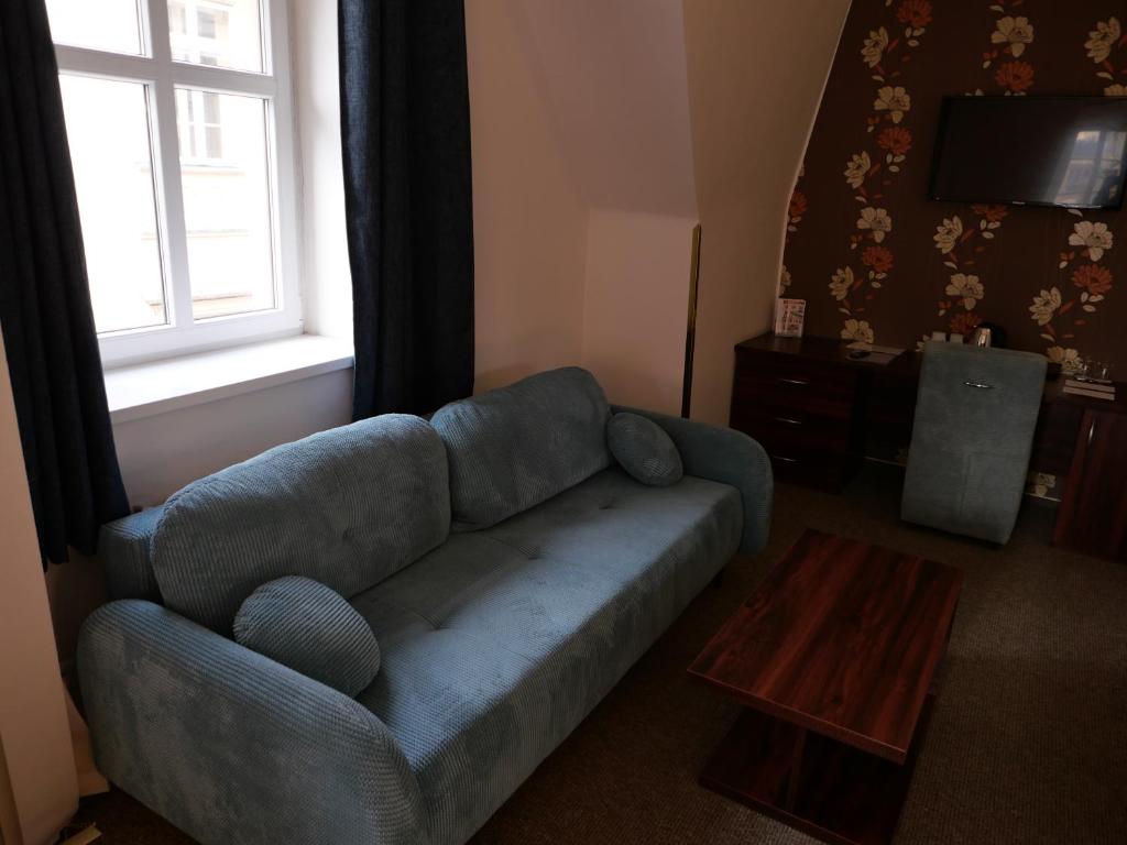 Część wypoczynkowa w obiekcie Hotel Radnice