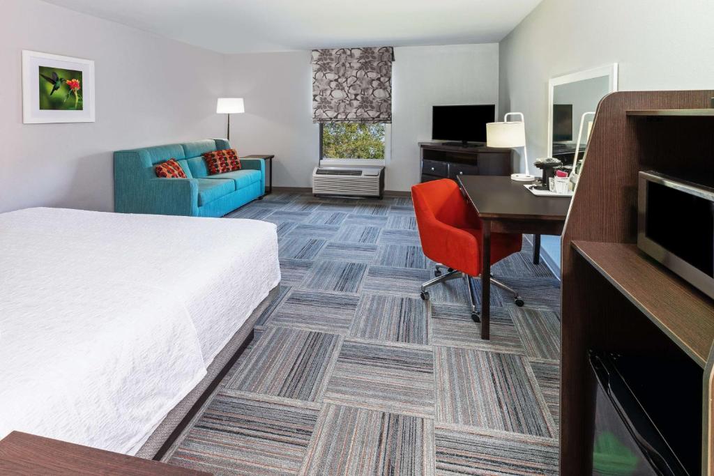 Hampton Inn Miami, Oklahoma - Chambre Lit King-Size De Luxe - Non-Fumeurs