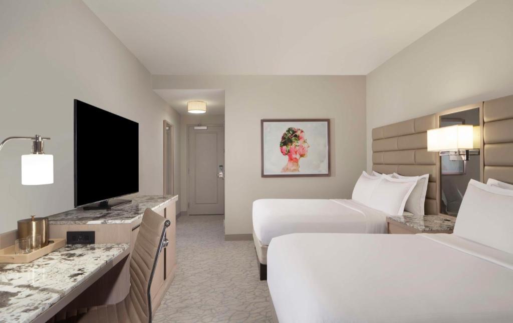 Hilton West Palm Beach - Chambre Queen Deluxe Avec Deux Lits Queen