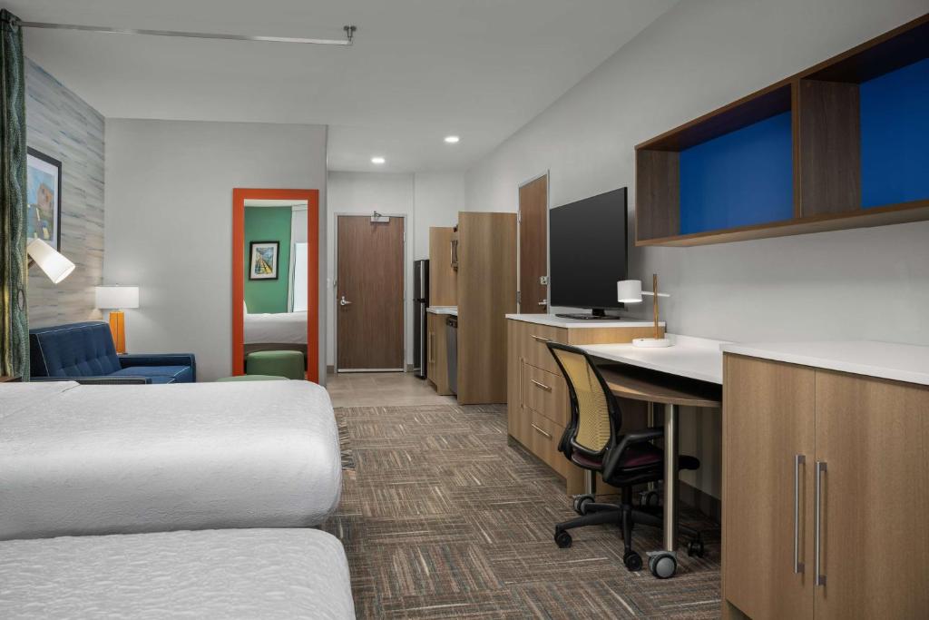 Postel nebo postele na pokoji v ubytování Home2 Suites By Hilton Cullman