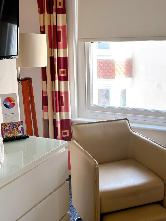 Posezení v ubytování Legends Hotel
