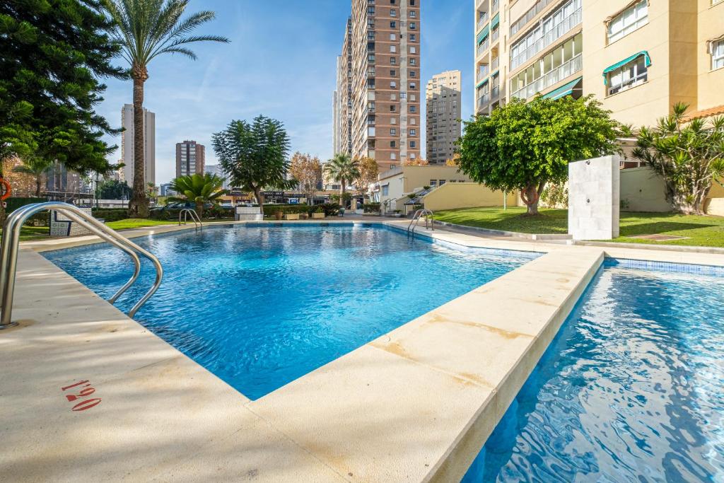 The swimming pool at or close to Alteanos 16-2 Apartment Levante Beach