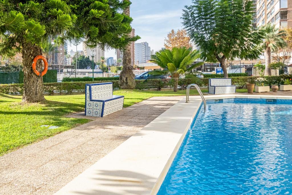 The swimming pool at or close to Alteanos 16-2 Apartment Levante Beach