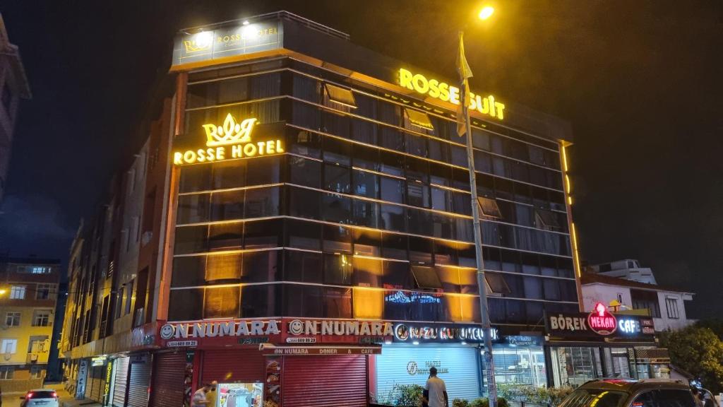 Budova, kde se aparthotel nachází