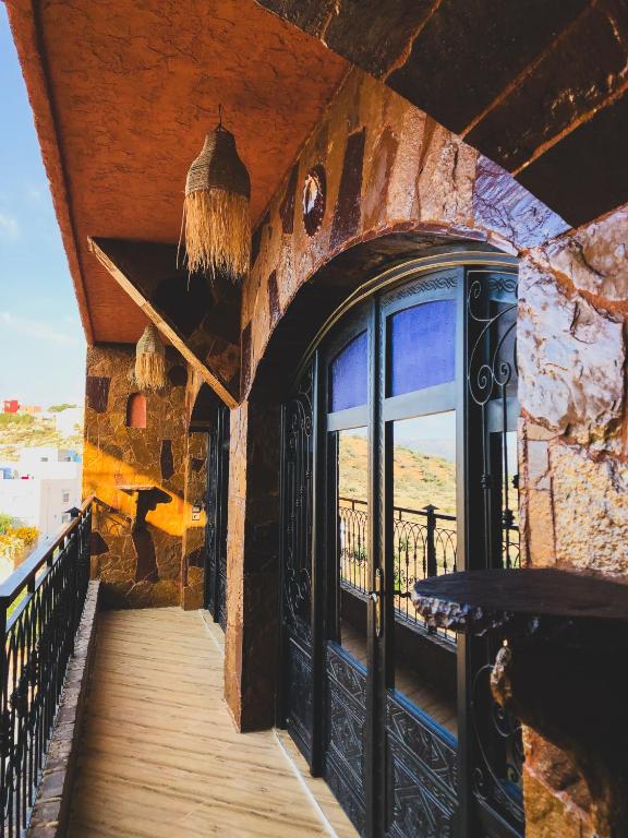Balkón nebo terasa v ubytování Panorama Guesthouse