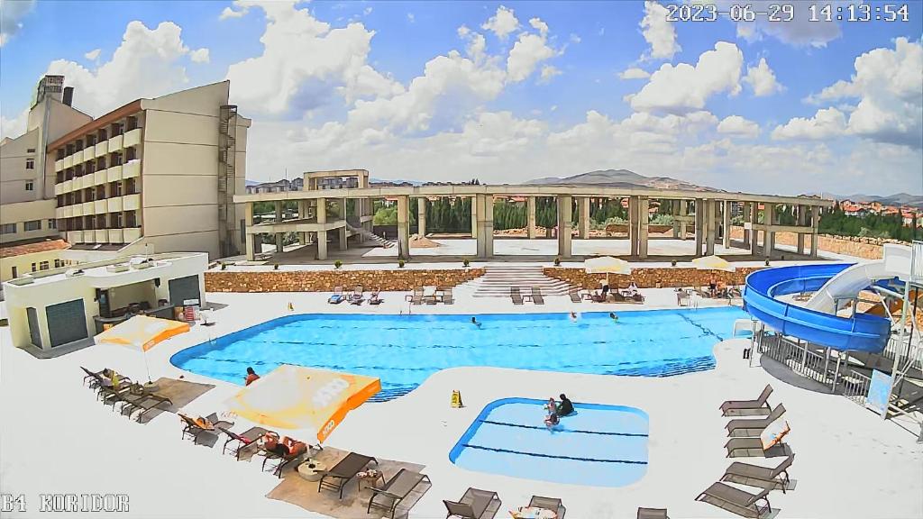Bazén v ubytování Grand Terme Hotel nebo v jeho okolí