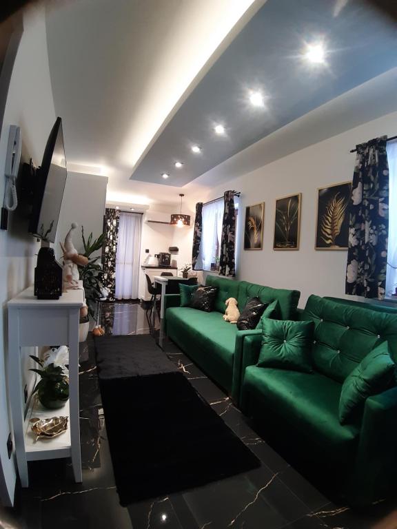 Khu vực ghế ngồi tại Apartament Górski Potok Murzasichle Apartamenty Murzasichle PL