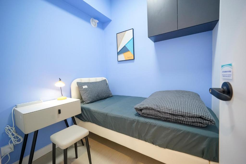 Cama o camas de una habitación en Student Accommodation - 276 Gloucester Road