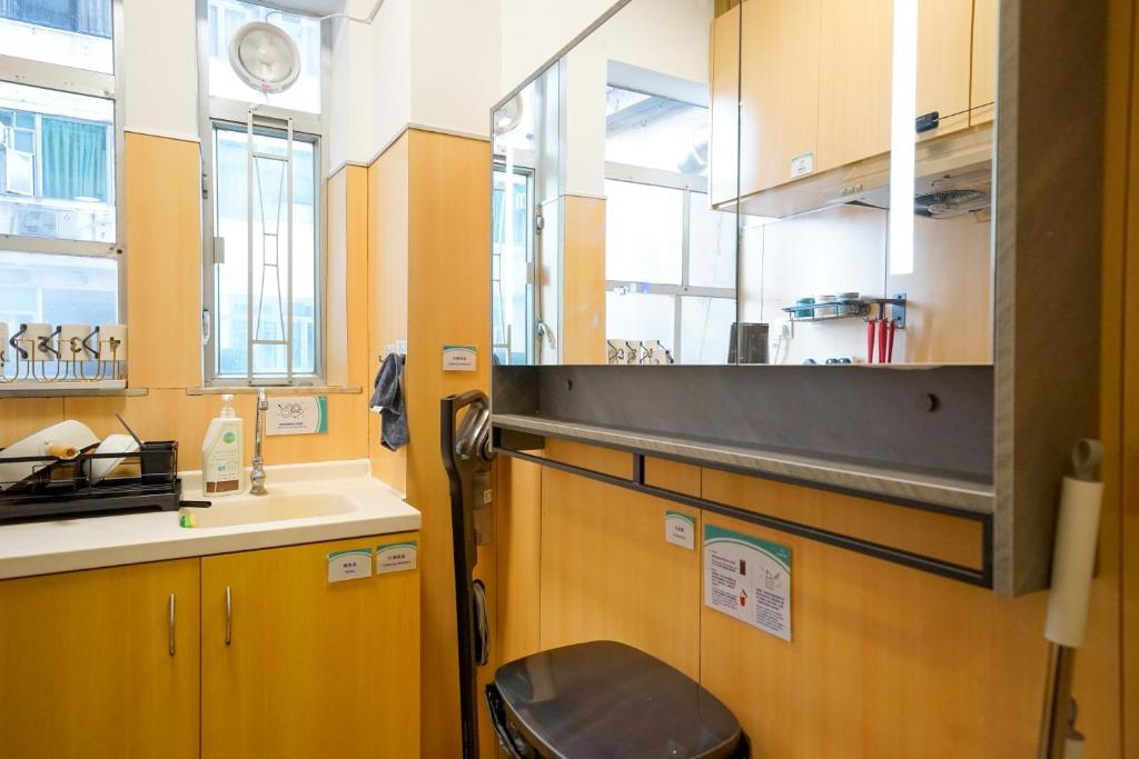 Una cocina o zona de cocina en Student Accommodation - 276 Gloucester Road