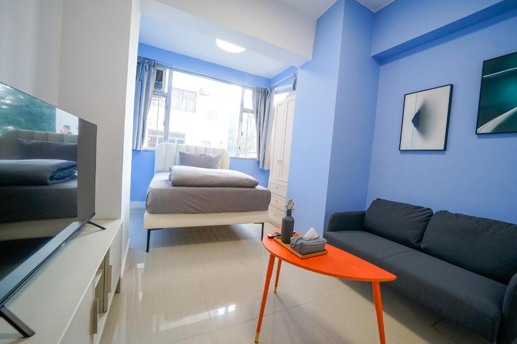 Zona de estar de Student Accommodation - 276 Gloucester Road