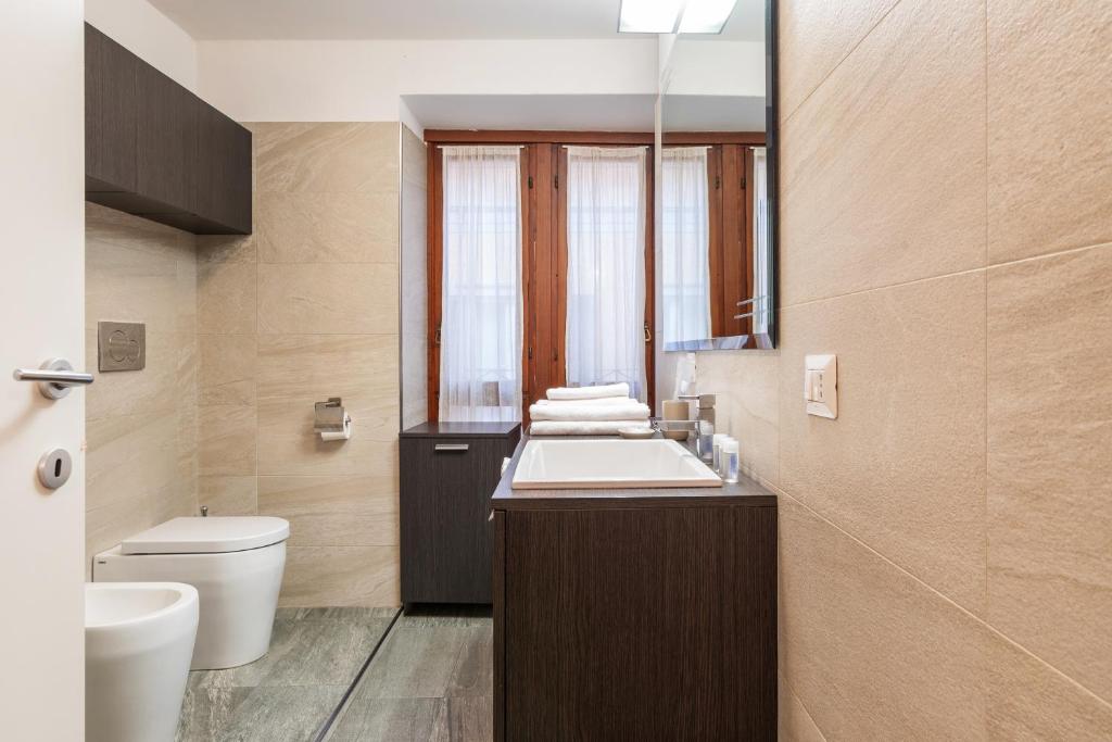 Kúpeľňa v ubytovaní easyhomes - Spiga Suite