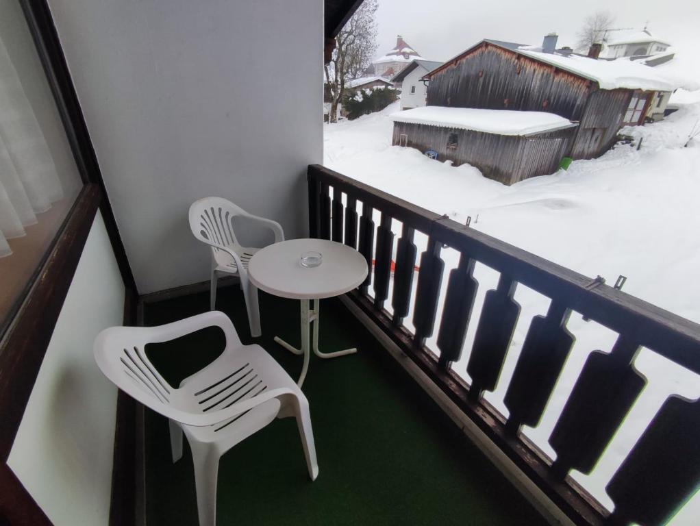 Duplex apartment Almberg v zimě