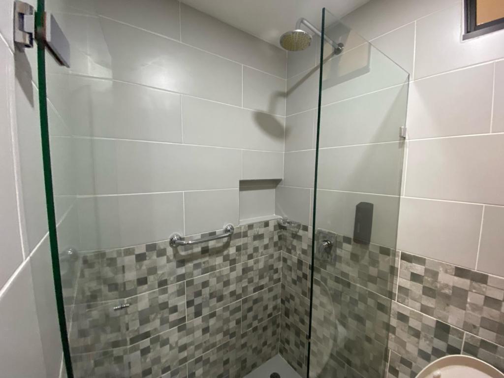 Koupelna v ubytování Maidy Luxury Hotel