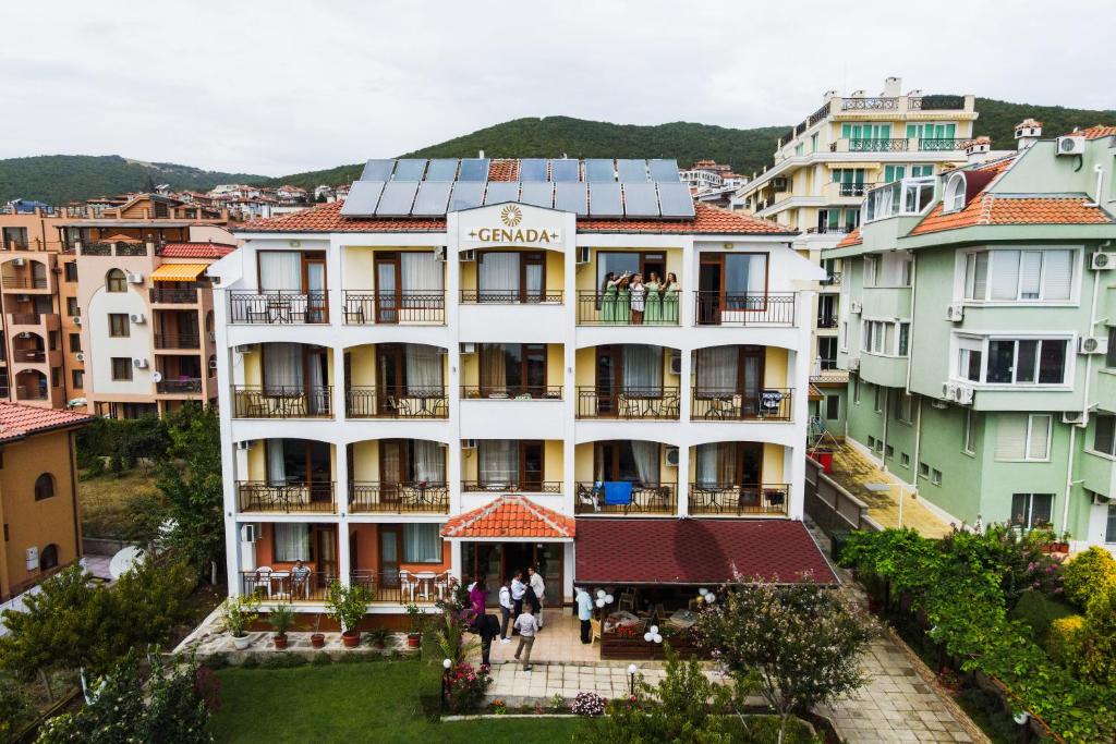Budova, kde se hotel nachází