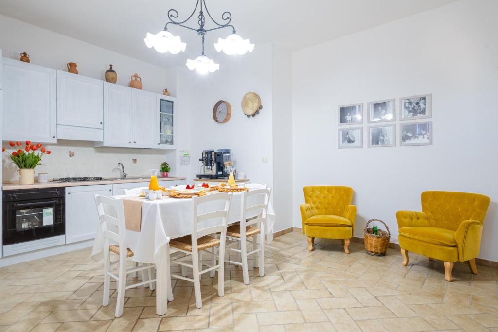 Kuchyň nebo kuchyňský kout v ubytování Villa VentoSolare Luxury - Specchia