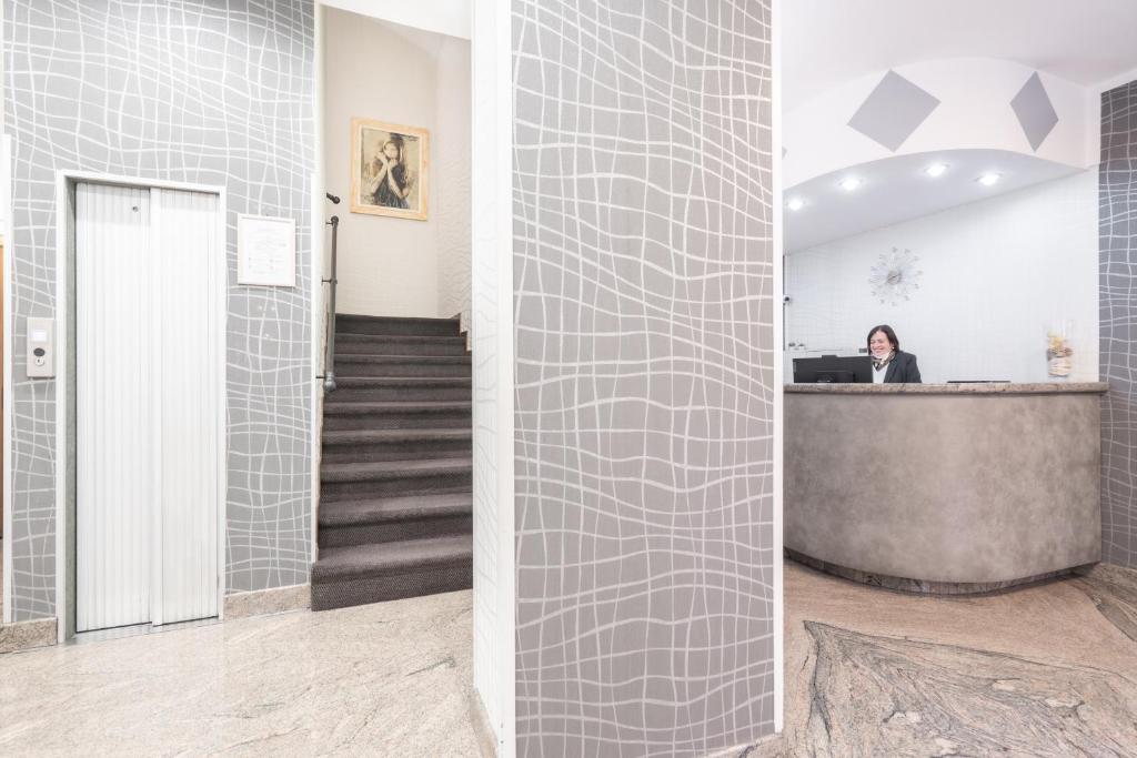 Vstupní hala nebo recepce v ubytování Hotel Donatello