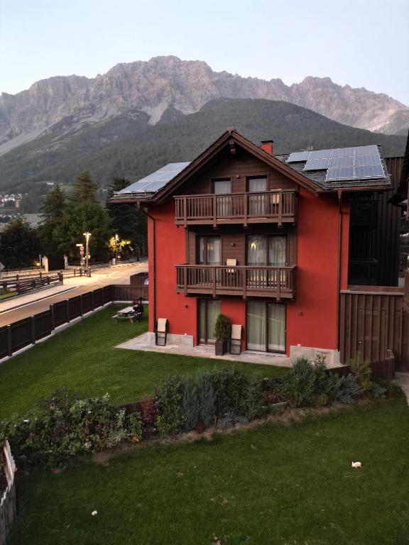 Nespecifikovaný výhled na hory nebo výhled na hory při pohledu z apartmánu