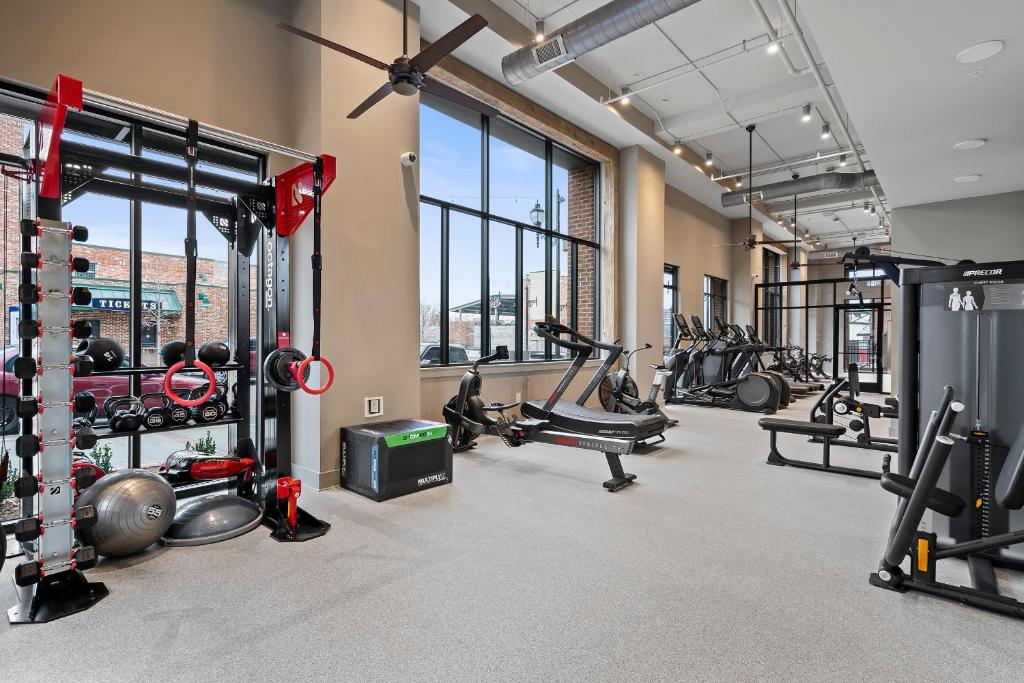 Fitness centrum a/nebo fitness zařízení v ubytování Mint House Greenville - West End