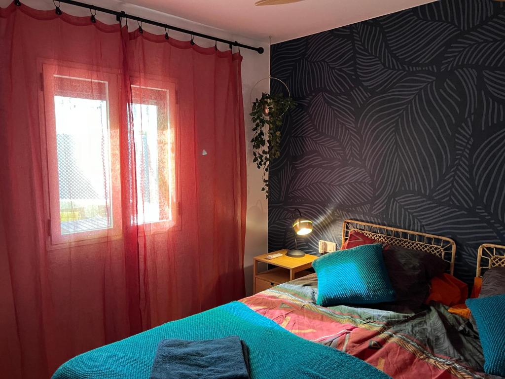 Postel nebo postele na pokoji v ubytování Casa Zizi