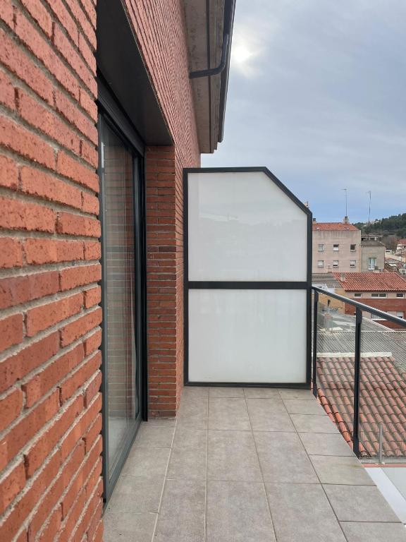 Balkón nebo terasa v ubytování Luminoso dúplex con parking