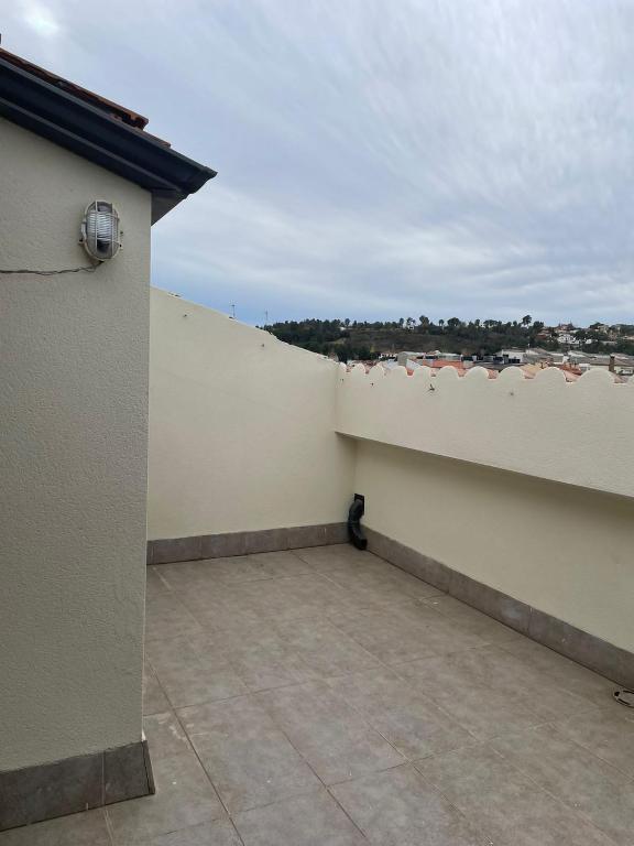 Balkón nebo terasa v ubytování Luminoso dúplex con parking