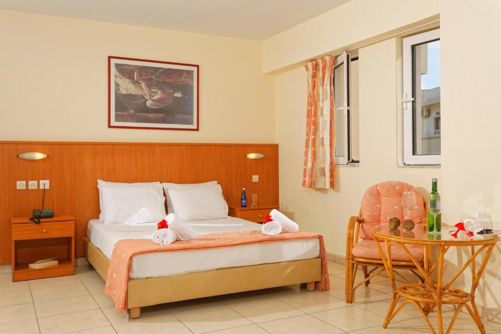 Postel nebo postele na pokoji v ubytování Agrabella Hotel